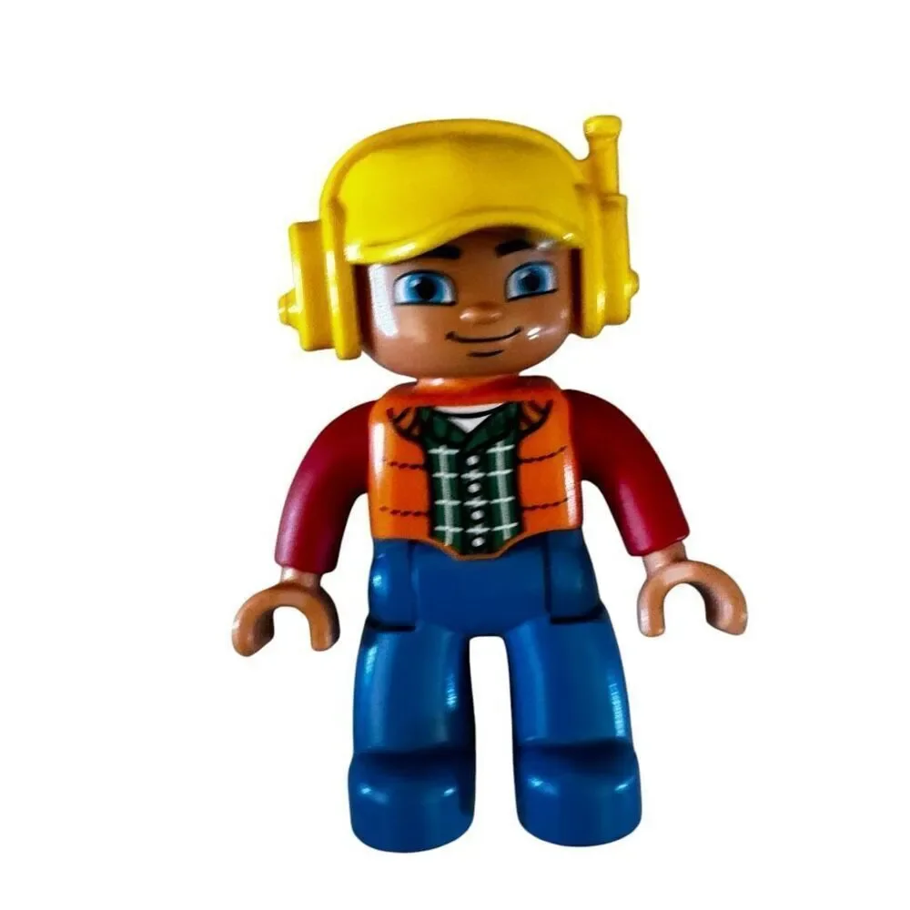 Lego Duplo Construction Wrecking Ball Demolition Figurines 4 pieces